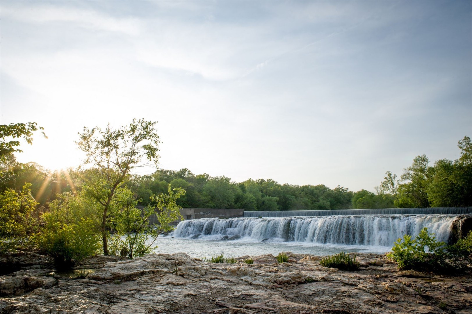 Grand Falls in Joplin, Missouri
